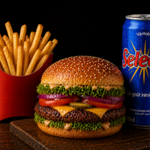 combo cheeseburger lafood