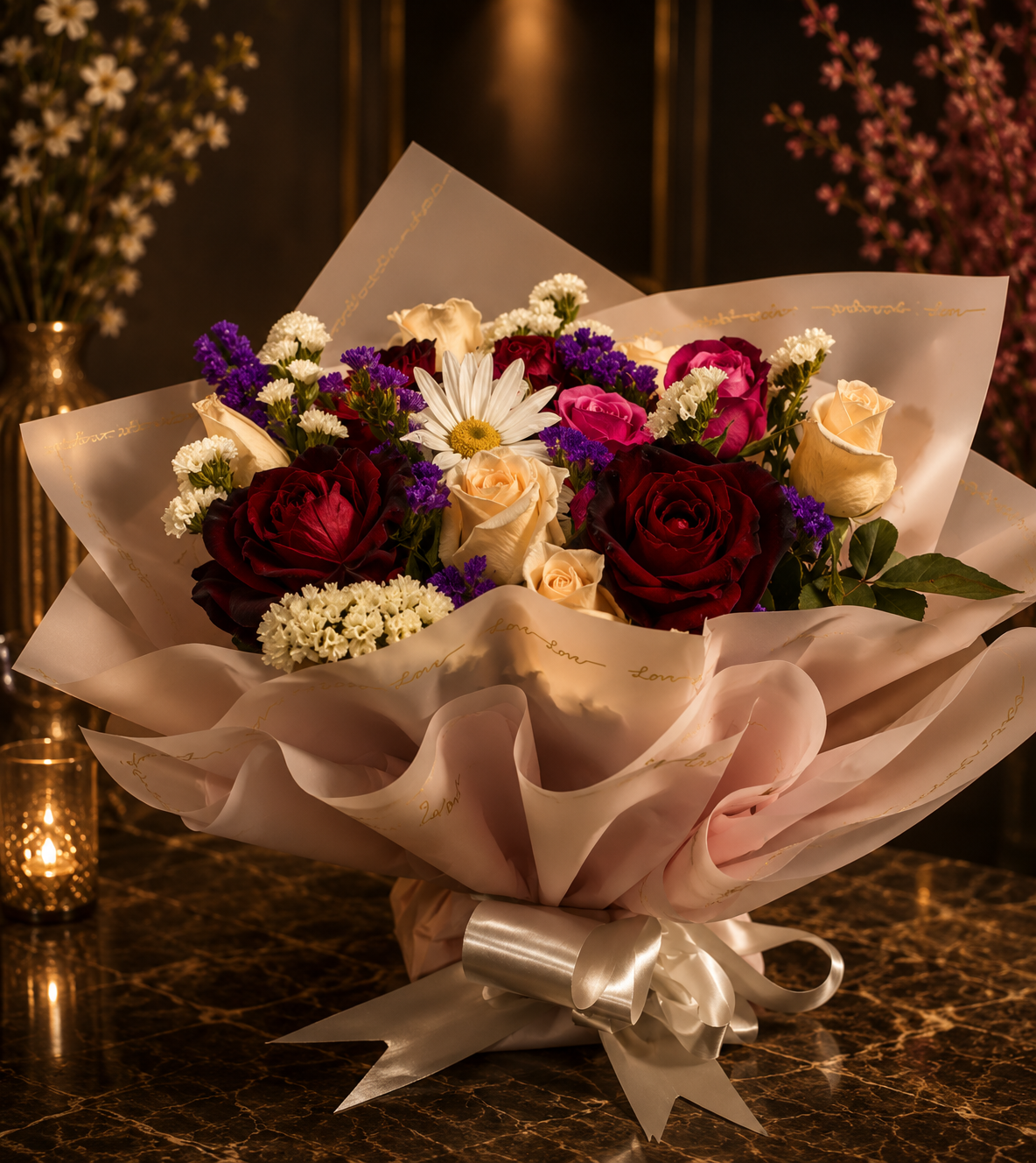 bouquet Élégance romantique bouquet Élégance romantique