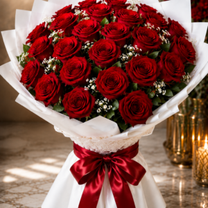 bouquet rougee