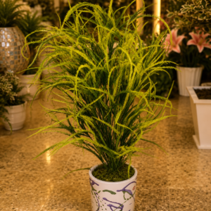 fougère artificielle luxe en pot décoratif