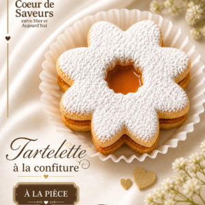 tartelette sablée à la confiture